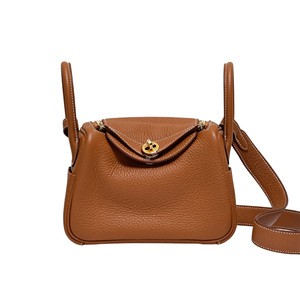 HERMES リンディ トリヨンクレマンス ゴールド イエローゴールド金具 W刻印