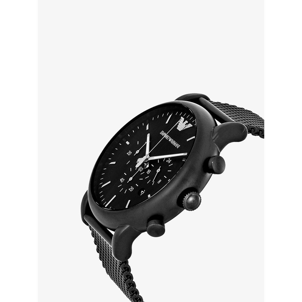 Emporio Armani Mens Quartz Watch, Chronograph Display and Stainless Steel Strap AR1968